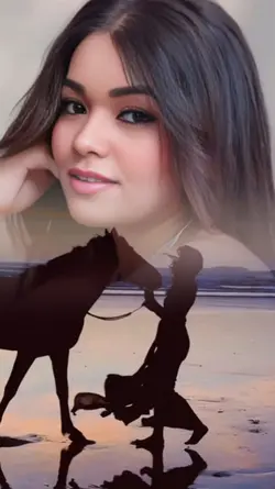 modelo com cavalo