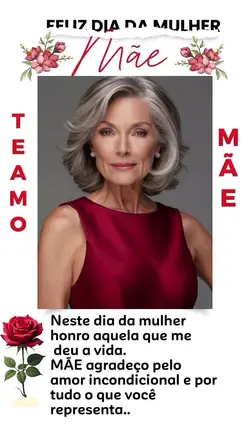 Feliz dia da mulher 