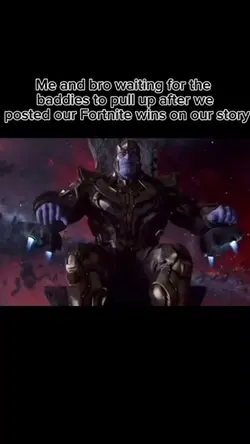 Thanos in throne