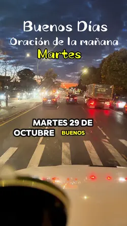 Martes 29 de Octubre