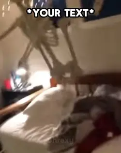 Skeleton Hanging