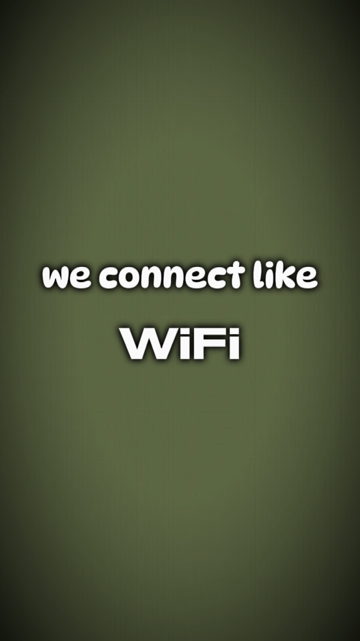 kami terhubung seperti wifi