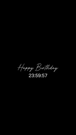 Happy Birthday