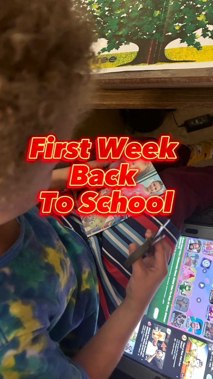 First week of school