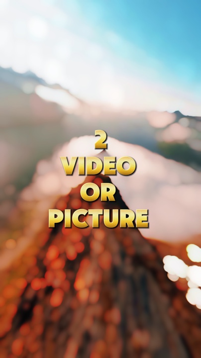 2 video or picture 