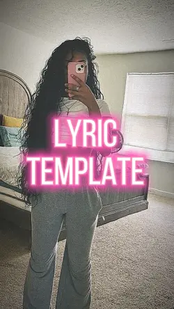 lyric template 