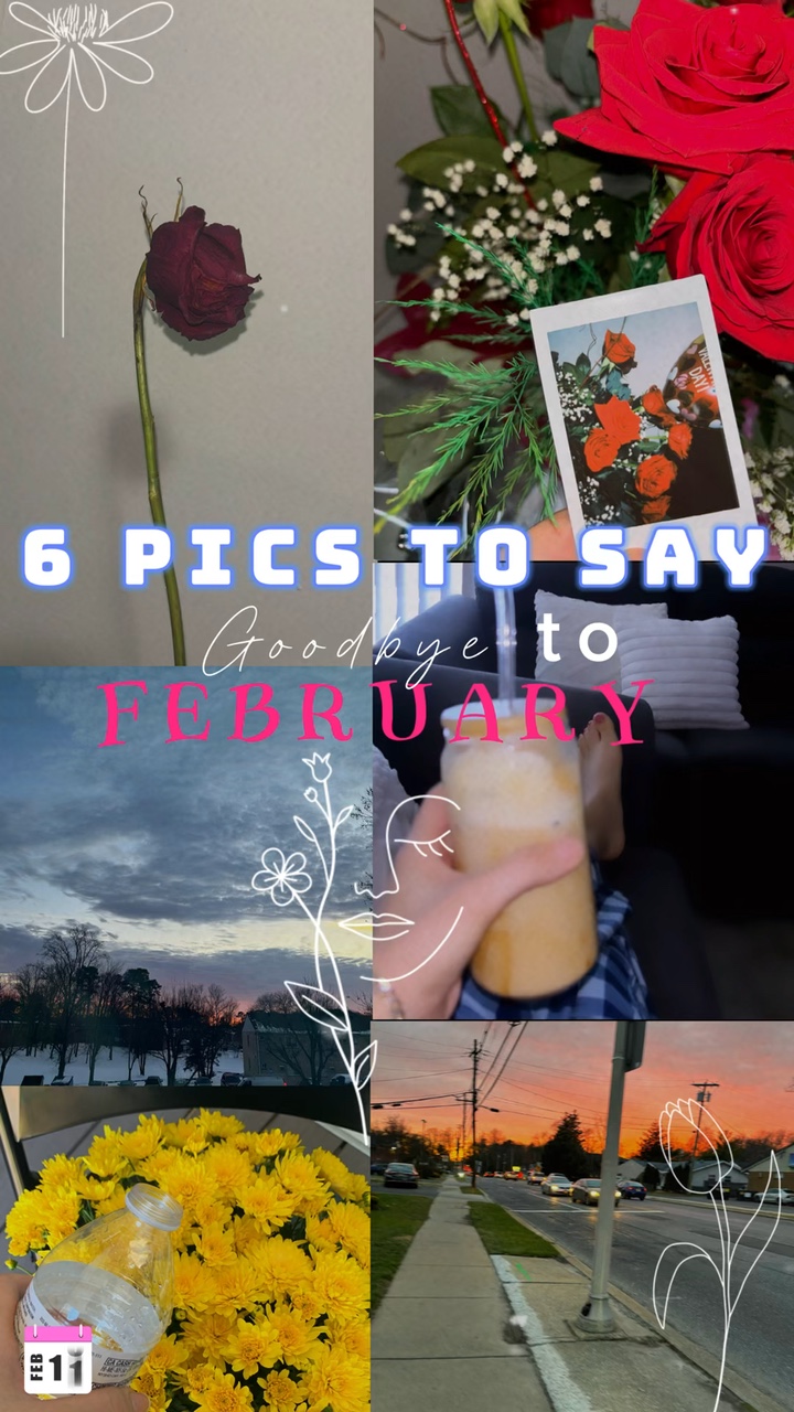 Adiós a febrero💞