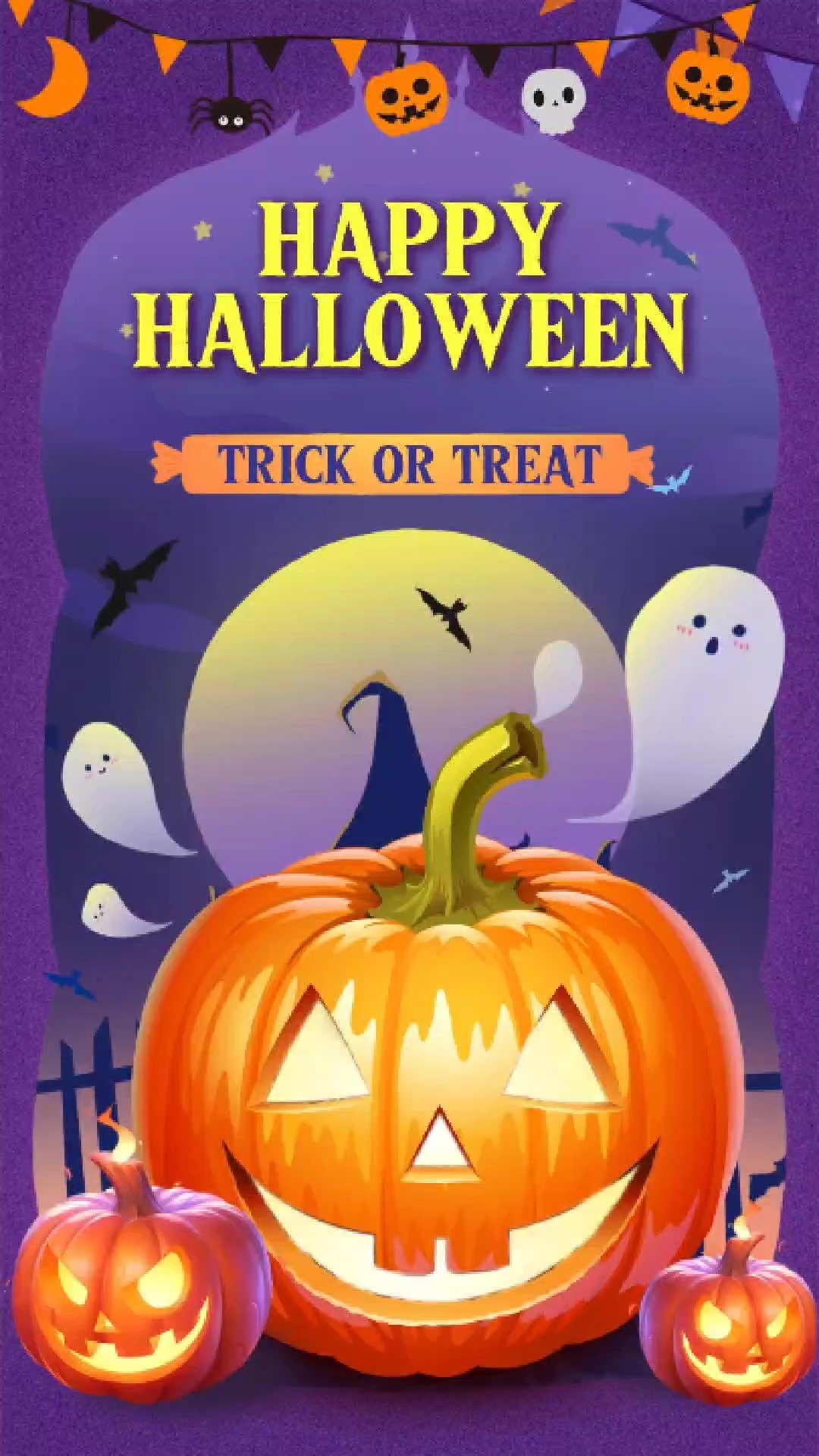Carteles Dinámicos De Halloween