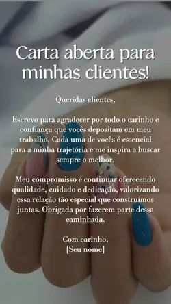 CARTA ABERTA