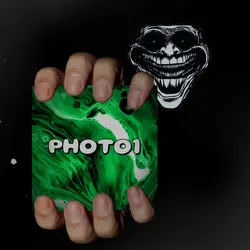 Troll face hand