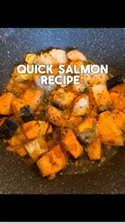 Fast salmon recipe