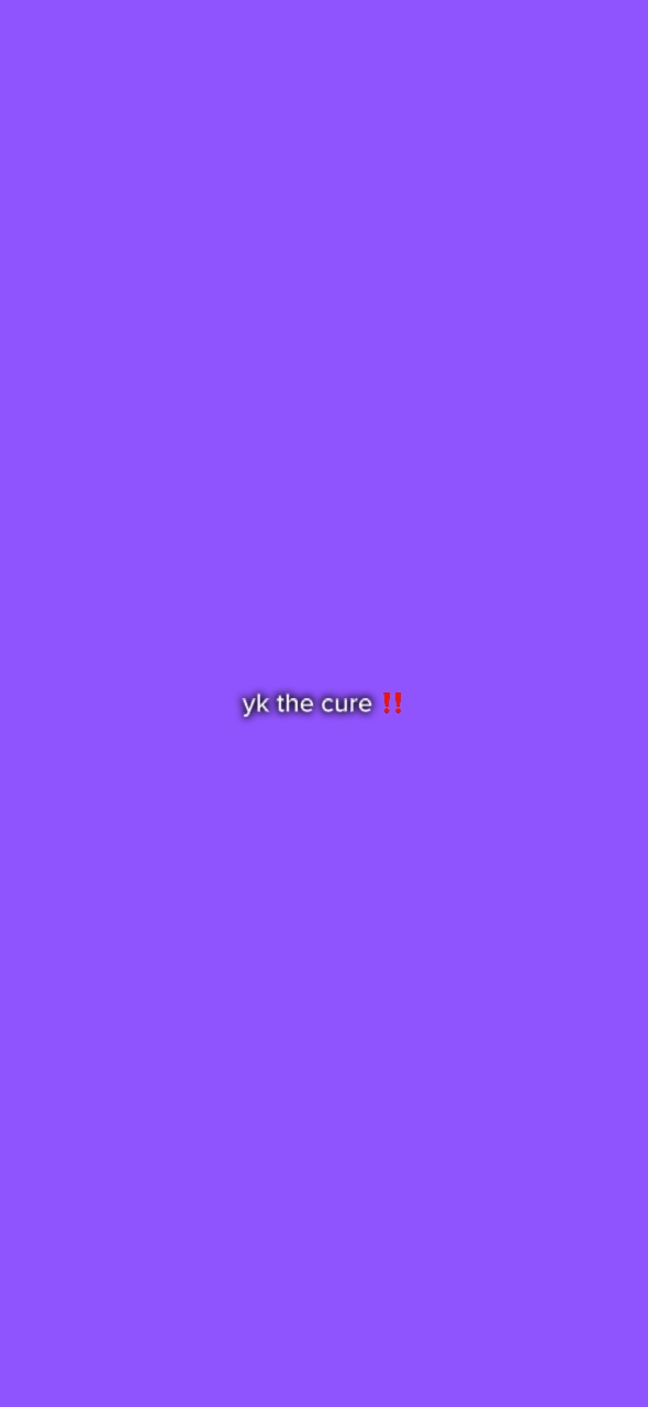yk the cure.