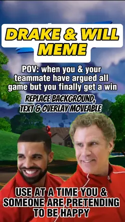 will & drake meme
