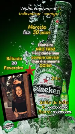 Convite Heineken