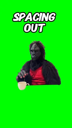 Spacing out meme