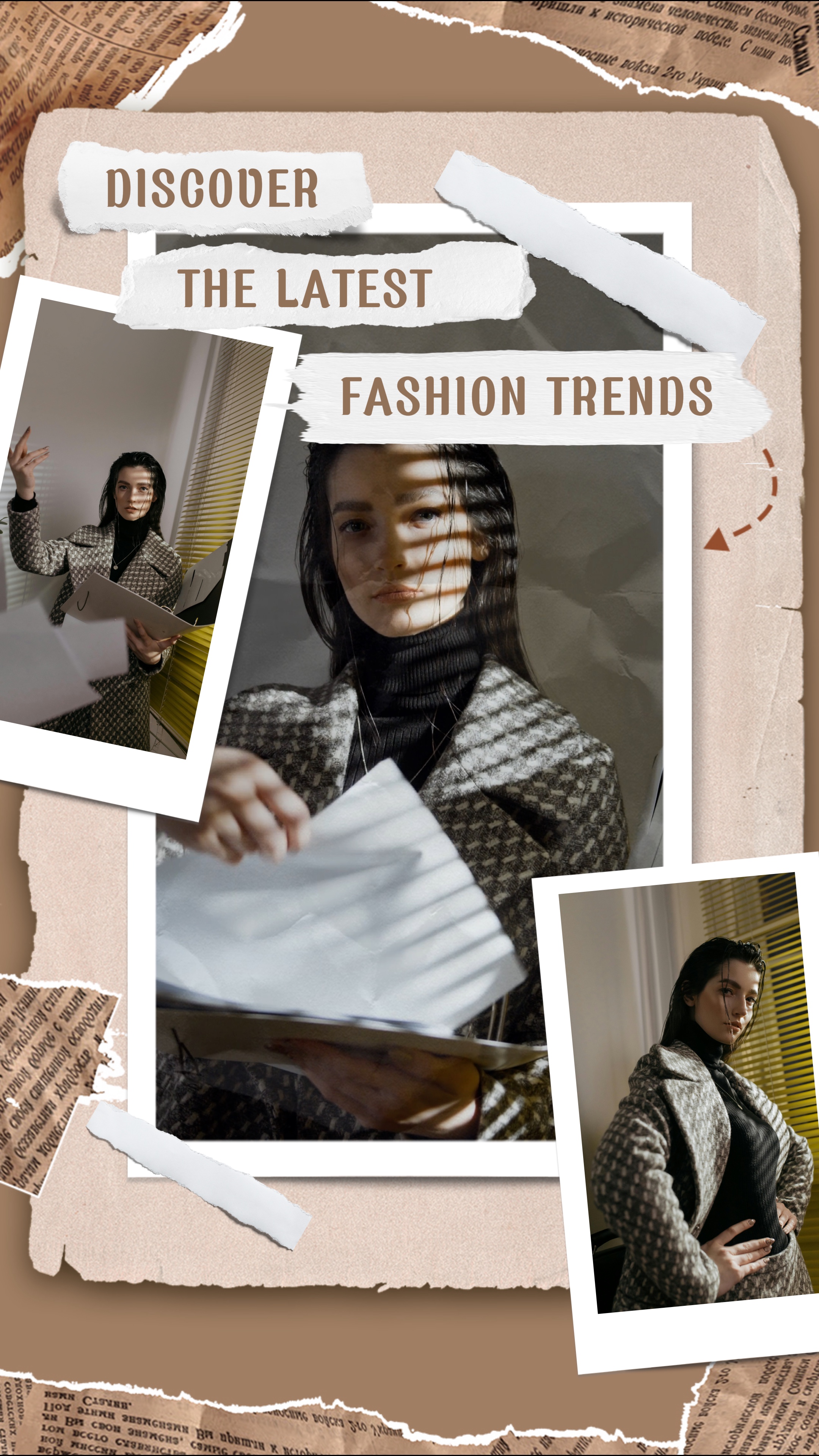 Minimalist Fashion Industry Promotion Template