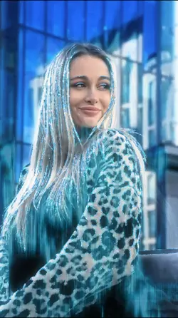 Shining blue effects