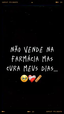 meu remédio é vc