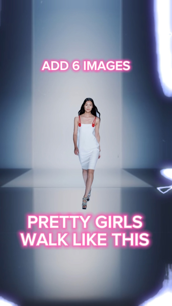 Pretty girls walk