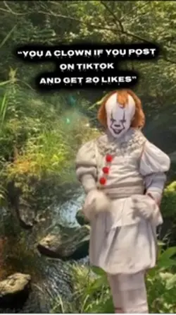 Dancing clown