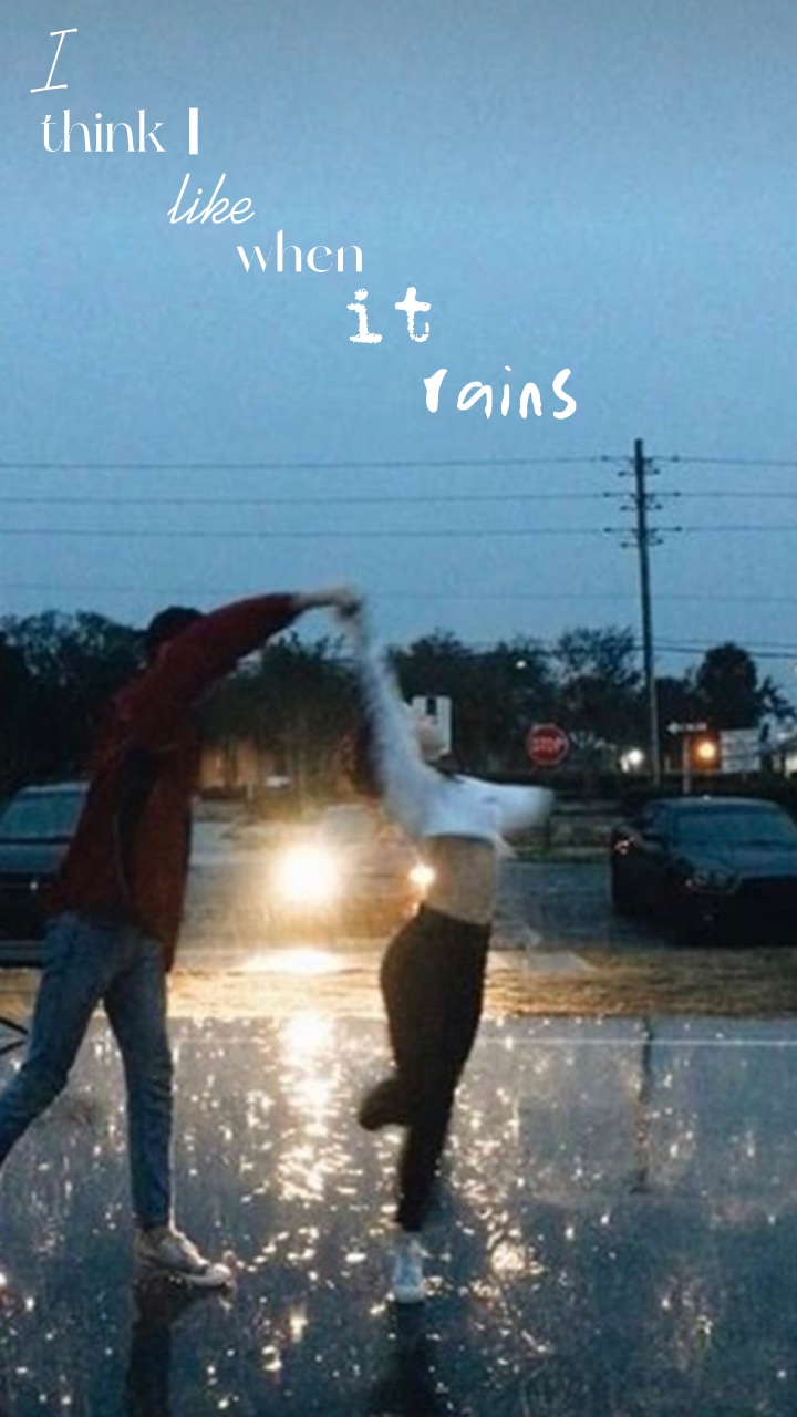 Me gusta cuando llueve