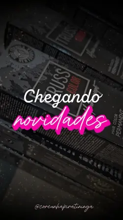 Novidades Chegando