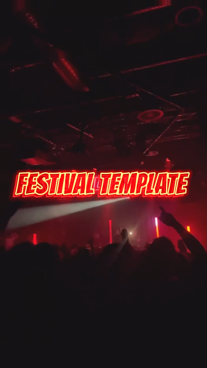 Festival Template 🎪