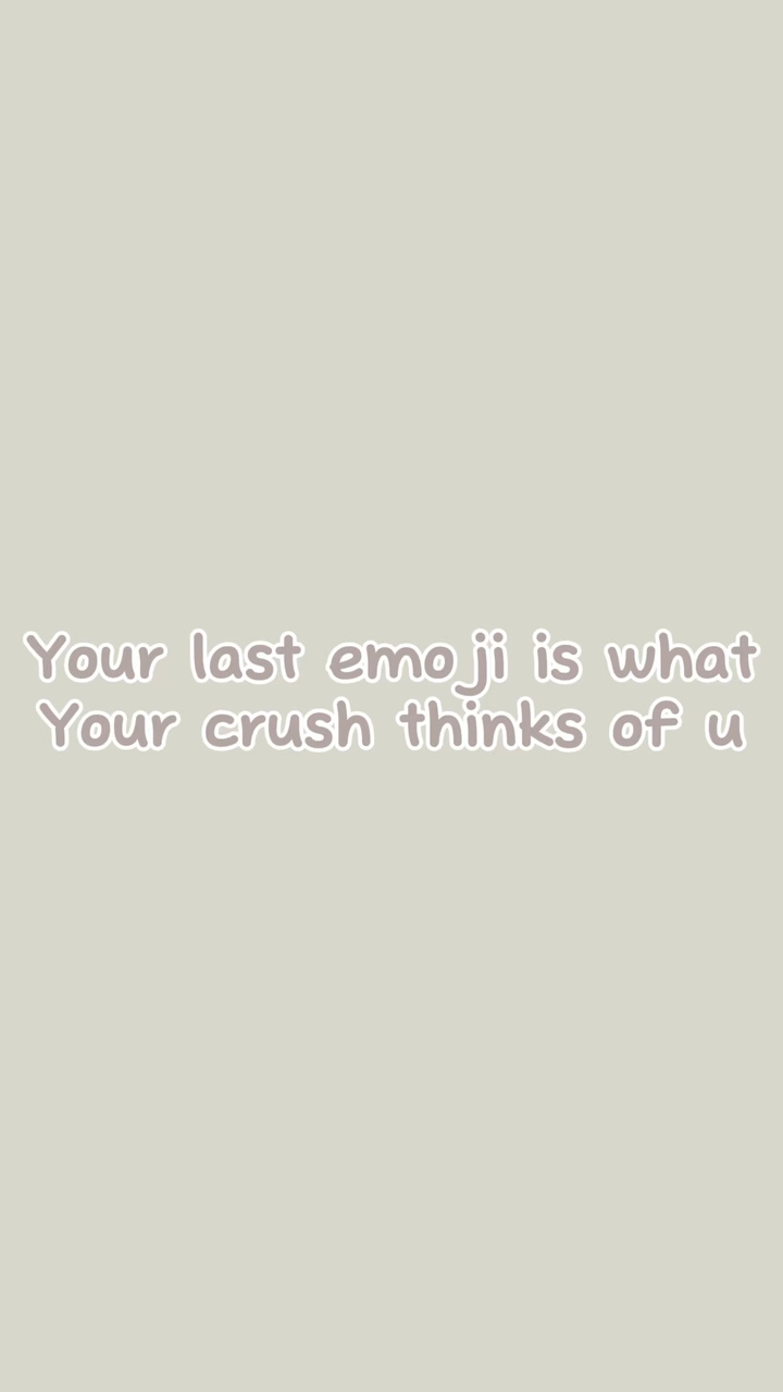 Crush think of 🫵