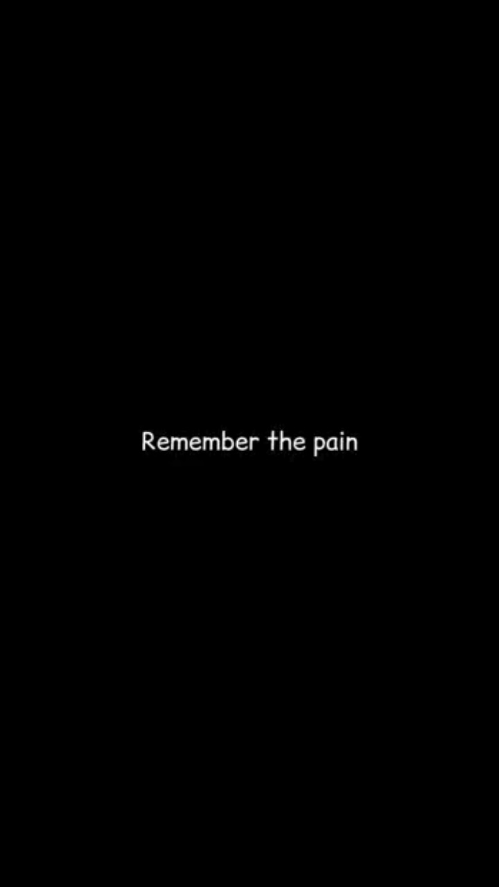 Lembre-se da dor 