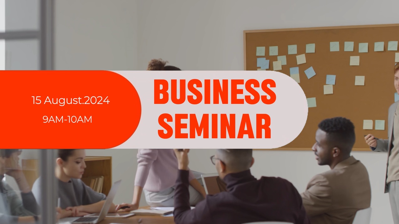 Orange style Business Template
