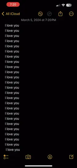 I l o v e y o u