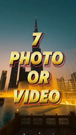 7 video or photo