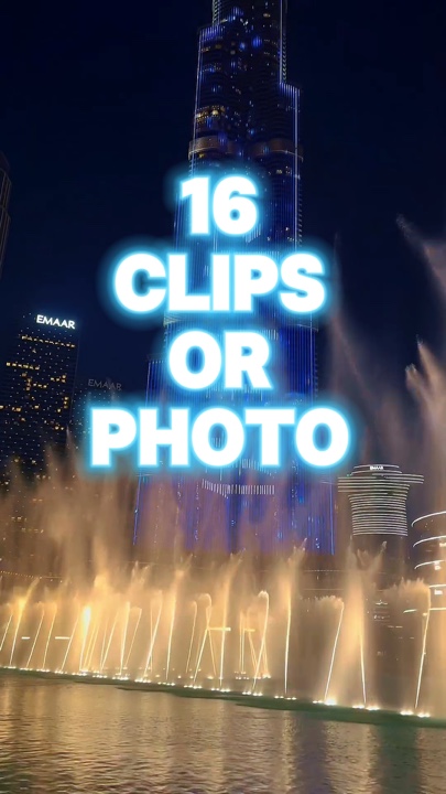 16 clipes ou foto 