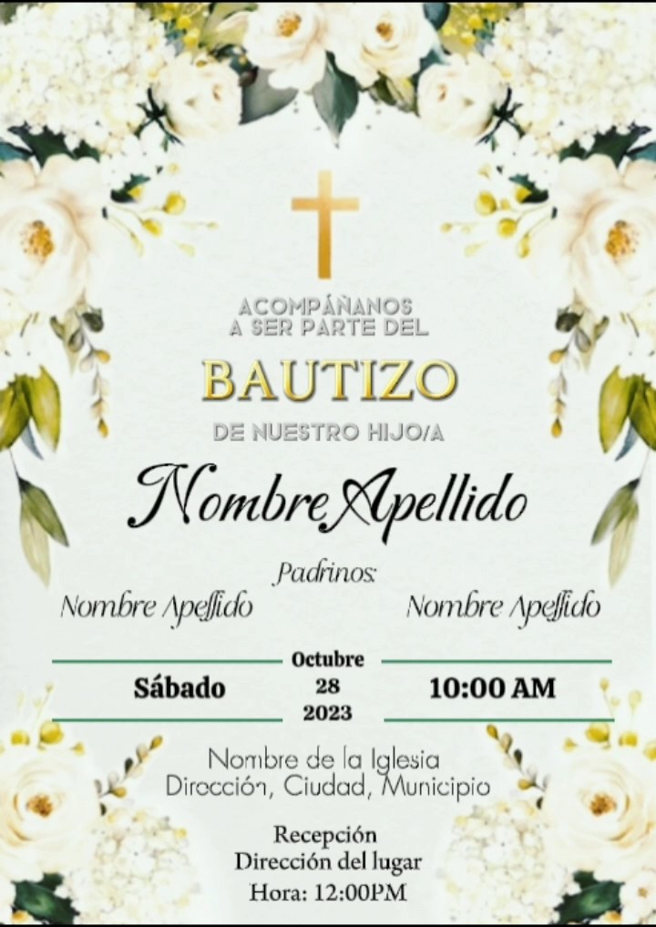 Bautizo Ni《 @
