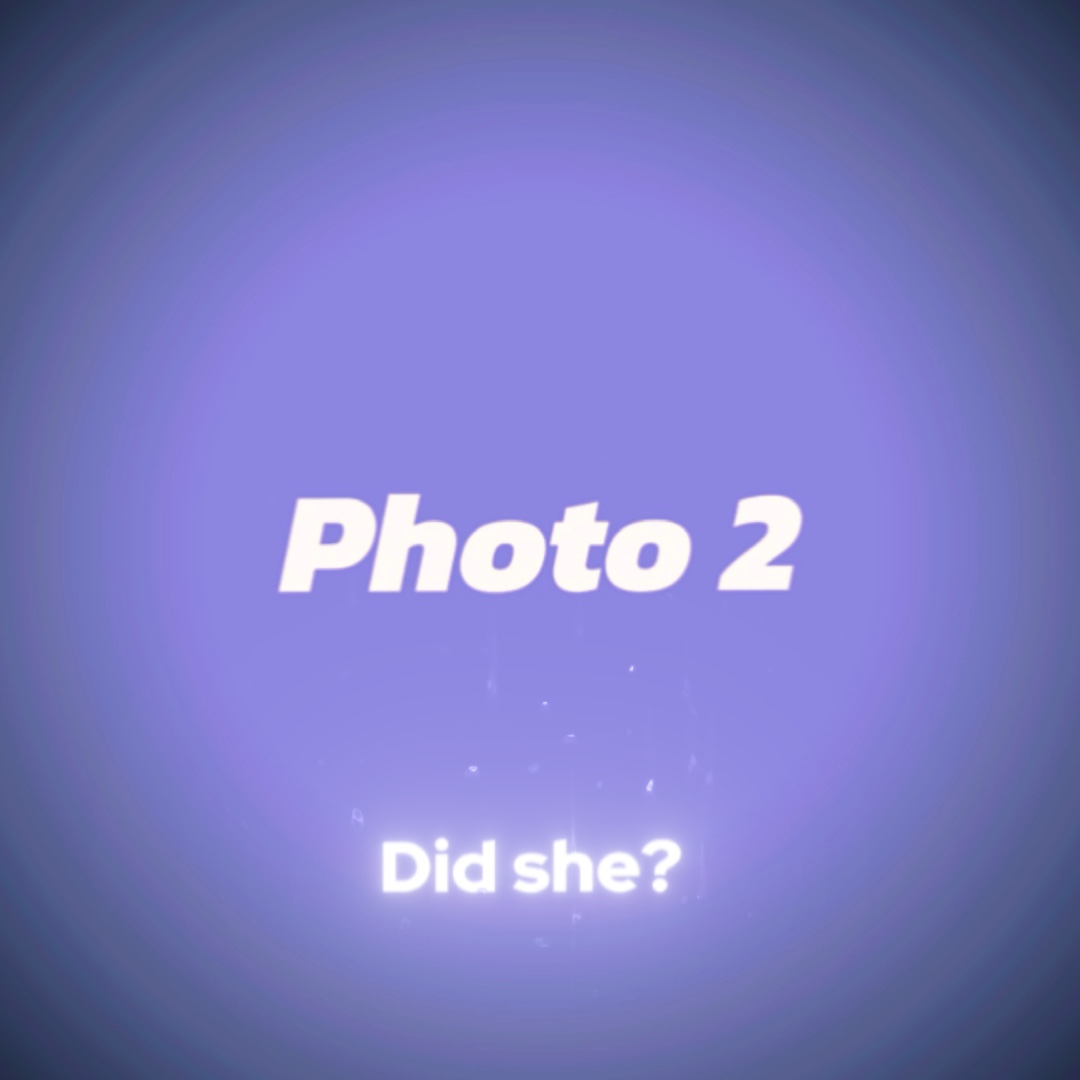 She chose me