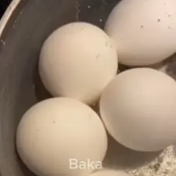 Hard boiled eggs