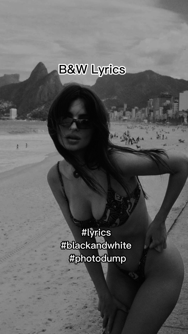 Letras de B & W 