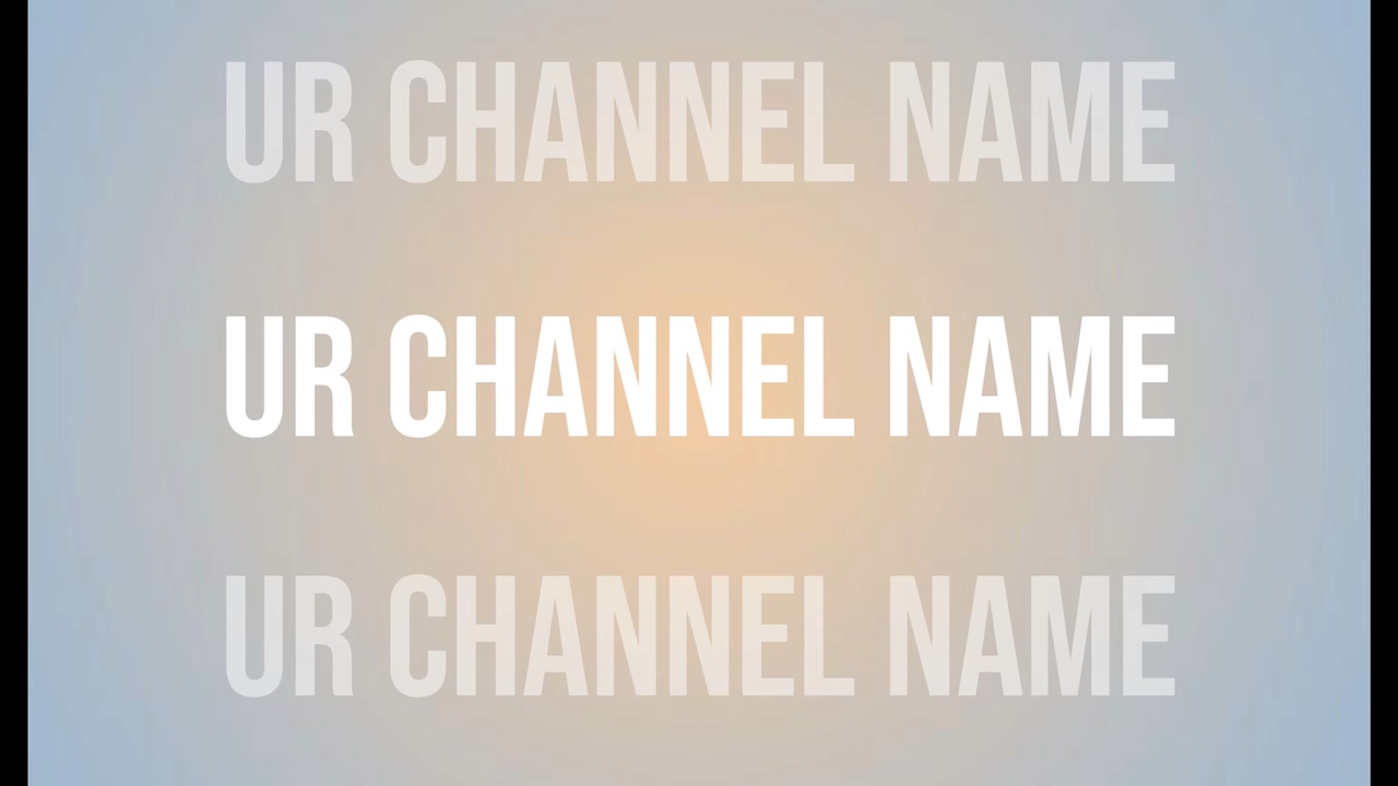 Intro ng Youtube!