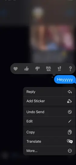 Text prank on Mom