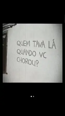 quem tava lรก?