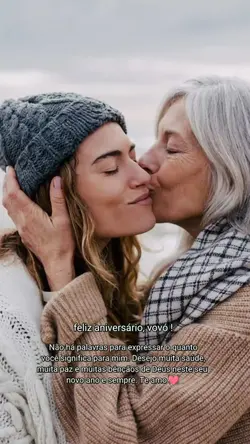 feliz aniversário vó