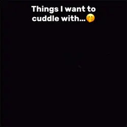 cuddles