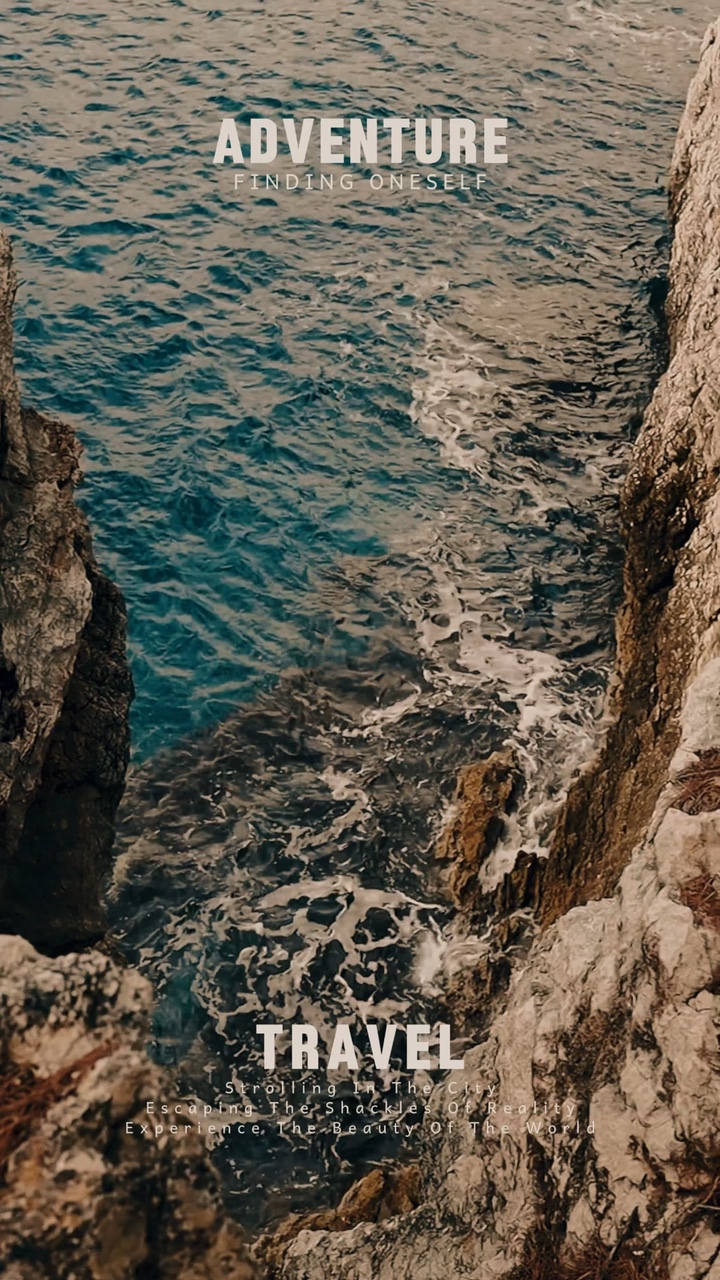 Modèle de vidéo de promotion touristique de style film