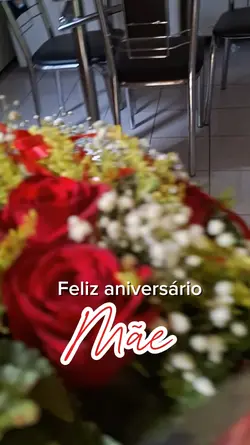 aniversário mãe