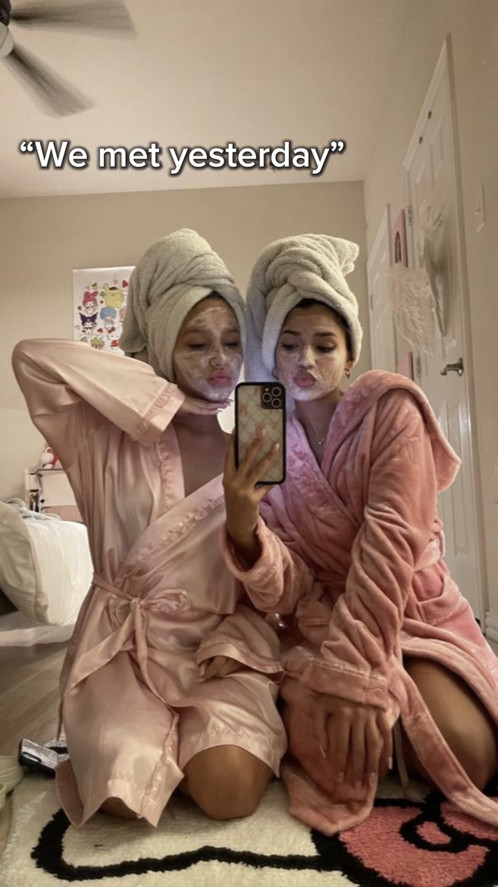 "Nous nous sommes rencontrés hier"🥹