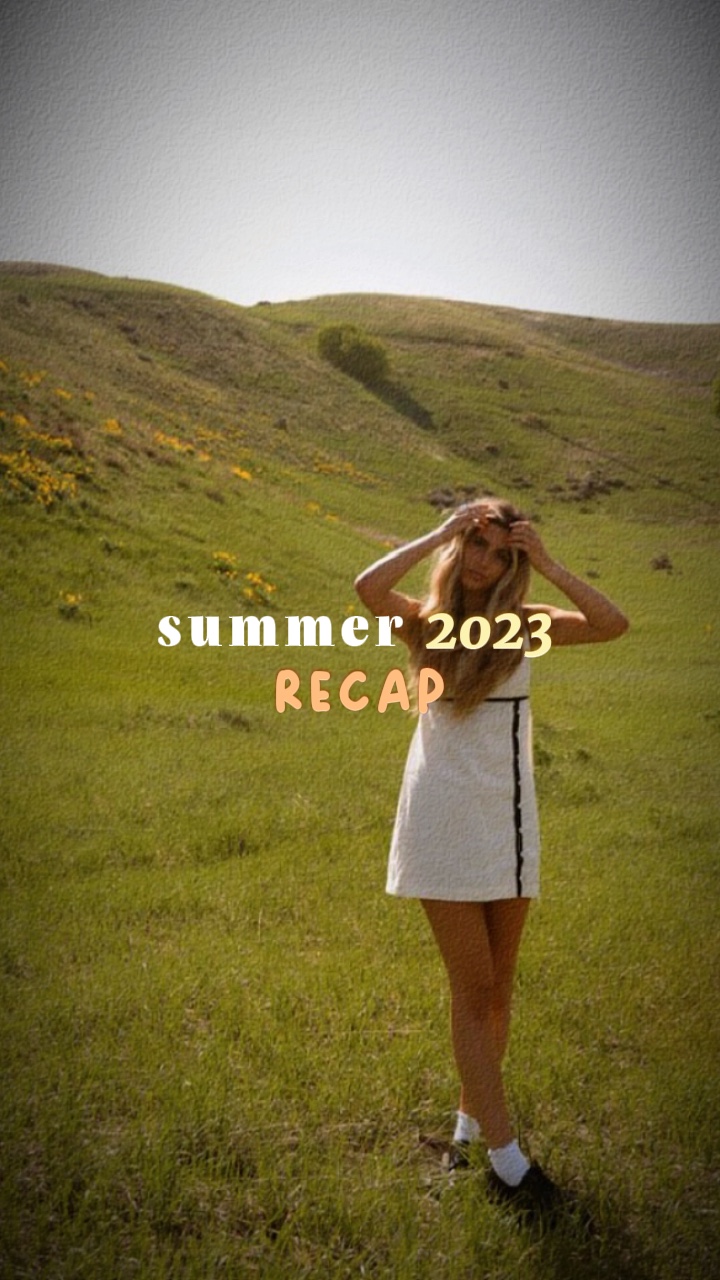 Récapitulatif de l'été 2023