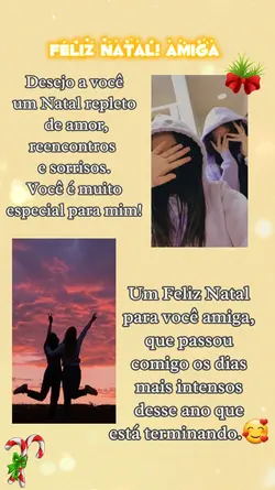 Feliz Natal! Amiga