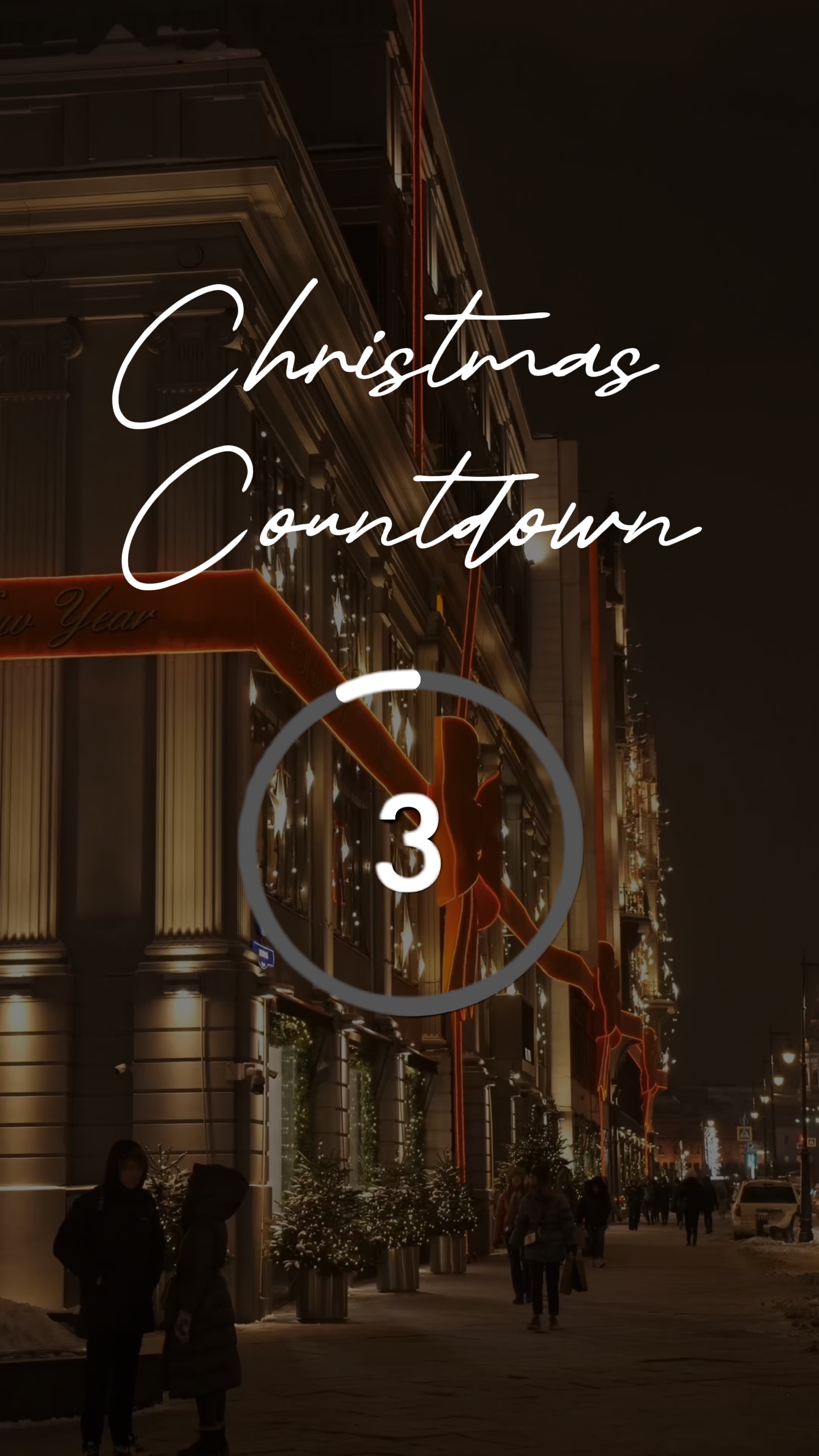 Compte à rebours de Noël