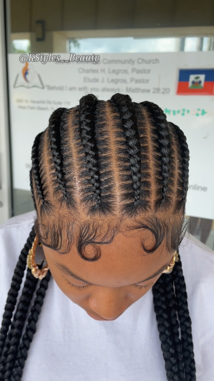 Trenzas de 8 puntos 