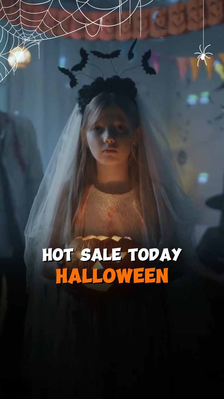 Clothing & Accessories Sale Halloween Promo